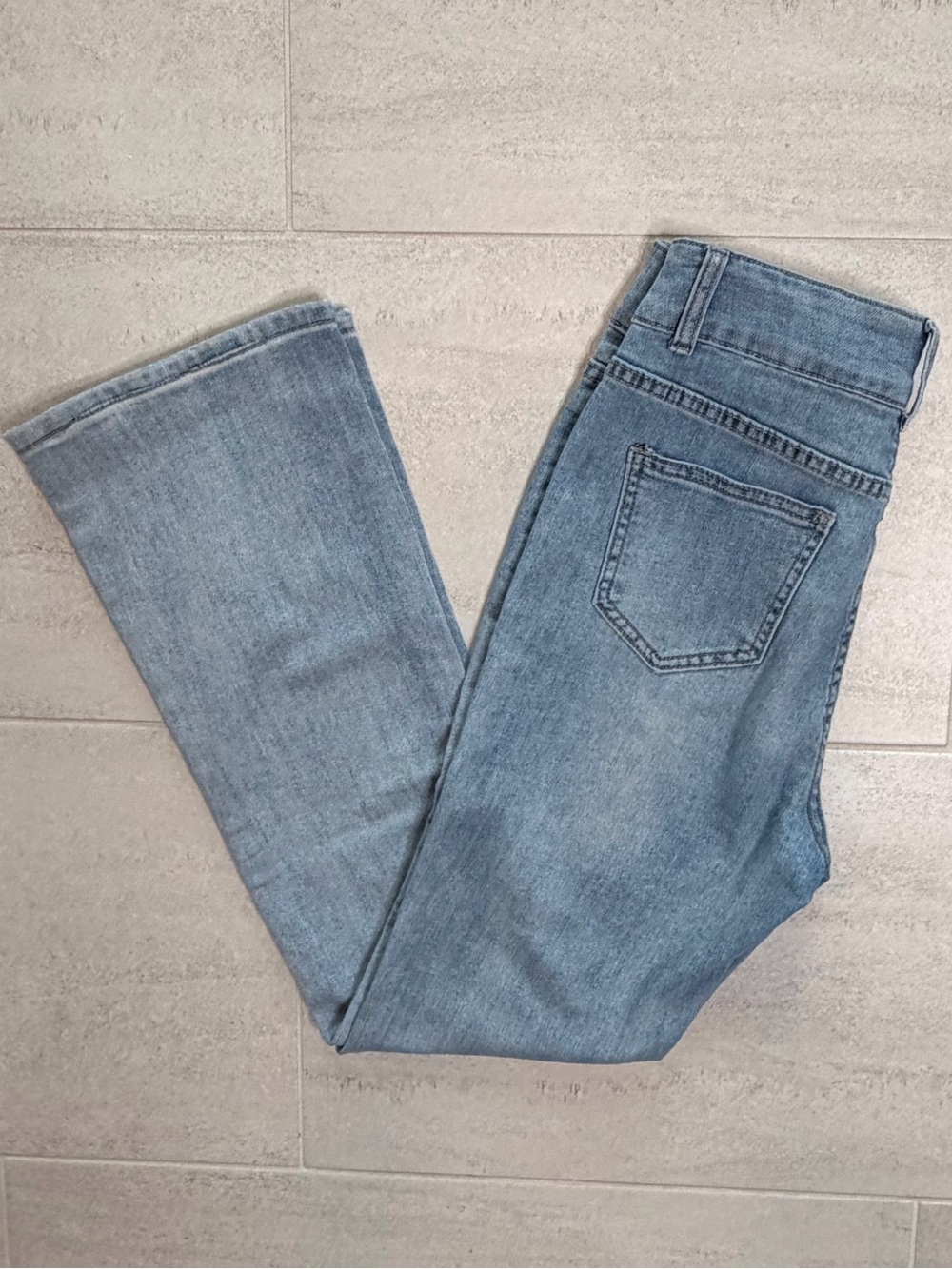 Source Unknown Light Blue Wide-Leg Women's Jeans
